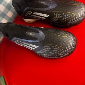 Black and Yellow Soccer Unisex Turf Cleats